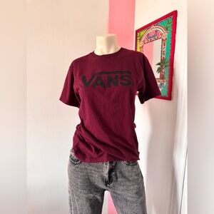 Maroon VANS T-Shirt